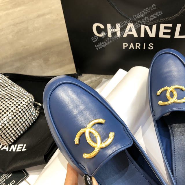 Chanel女鞋 香奈兒2020早春新款單鞋 Chanel女士單皮鞋  naq1279